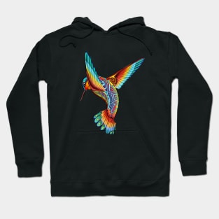 Tribal Humming Bird Hoodie